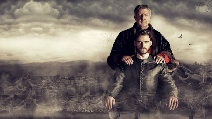 L'inizio de I Medici con la morte di Giovanni e l'ascesa di Cosimo Dustin Hoffman e Richard Madden ne I Medici