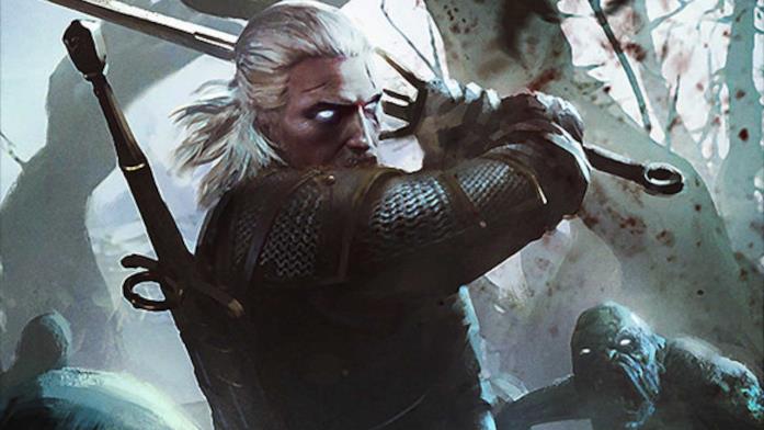 Lo strigo Geralt di Rivia Il witcher Geralt durante una caccia ai Ghoul