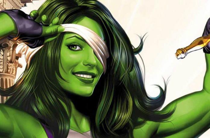Un'illustrazione di She-Hulk
