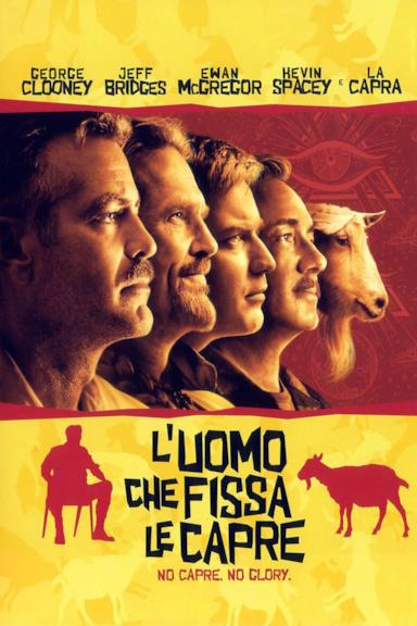 Poster L'uomo che fissa le capre