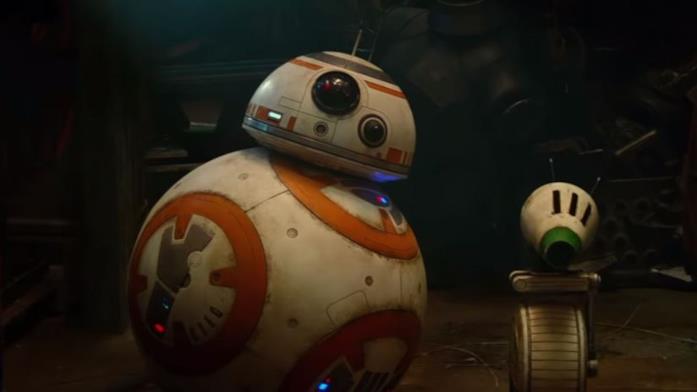 I droidi di Star Wars BB-8 e D-0