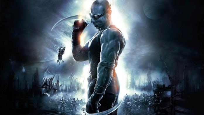 Riddick, personaggio interpretato da Vin Diesel Vin Diesel porta in scena il personaggio di Riddick