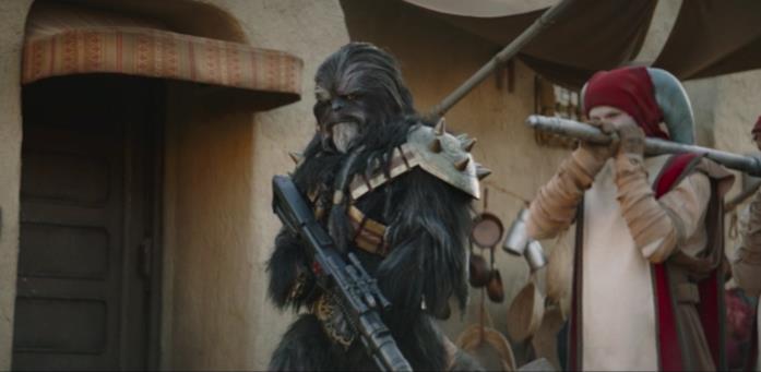 The Book of Boba Fett: ecco chi è il Wookiee con il pelo nero Black Krrsantan