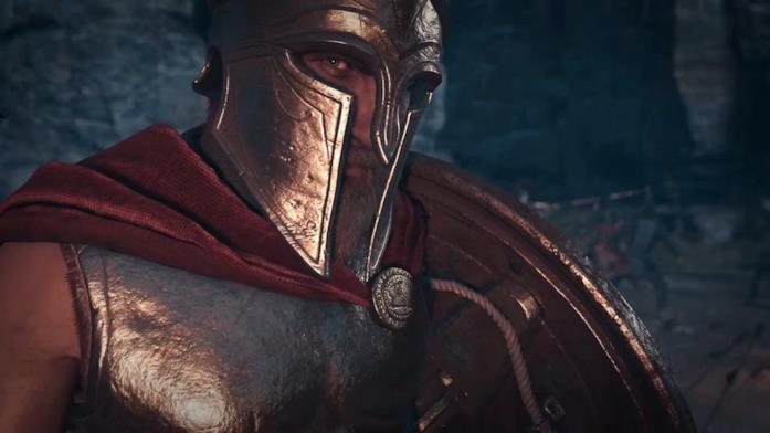 Un primo piano di Leonida in Assassin's Creed Odyssey