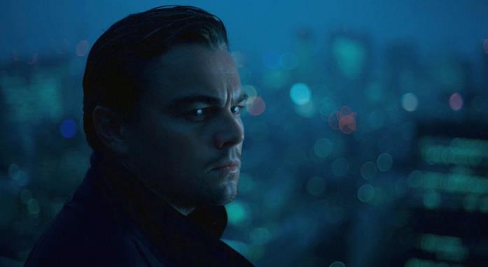 Leonardo DiCaprio in una scena del film inception