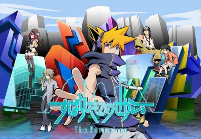The World Ends with You promotional poster The World Ends with You logo