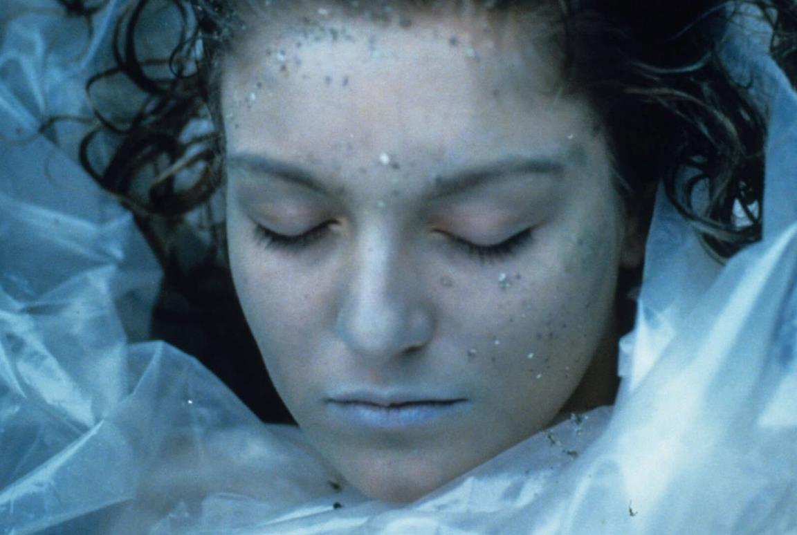 Laura Palmer avvolta nella plastica
