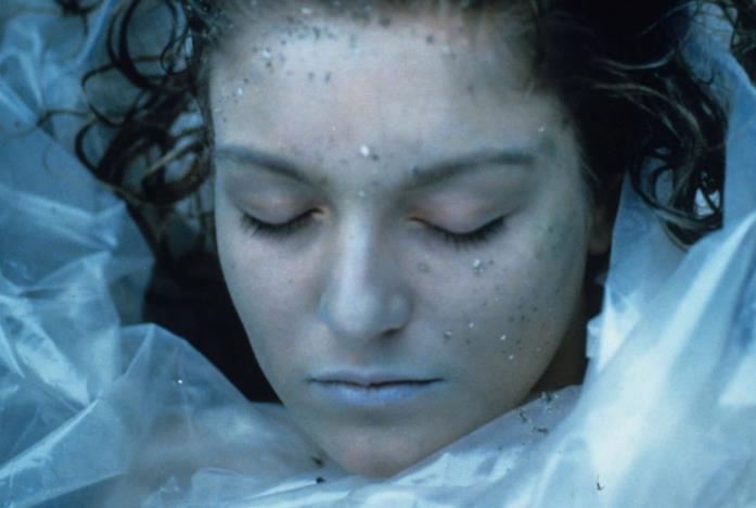 Laura Palmer avvolta nella plastica