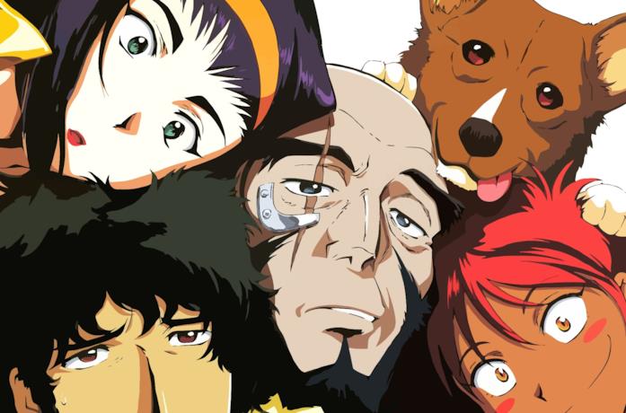 I protagonisti dell'anime Cowboy Bebop