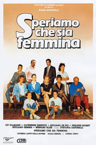 Poster Speriamo che sia femmina