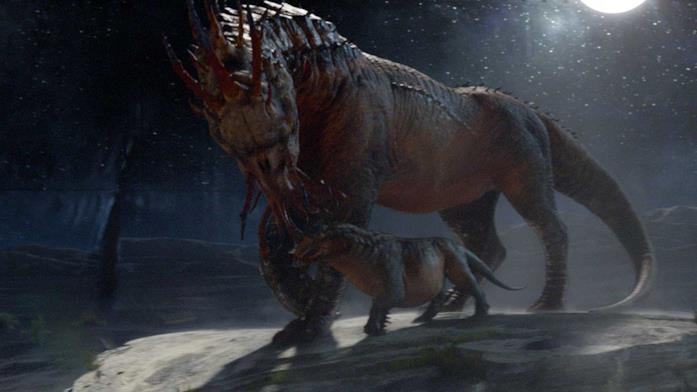 Il Graphorn I due esemplari di Graphorn presenti nella valigia magica di Newt Scamander