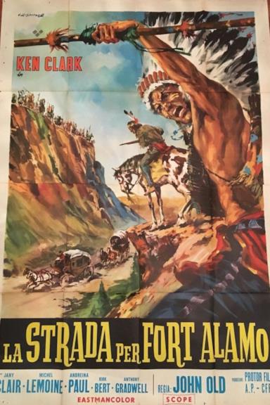 Poster La strada per Fort Alamo