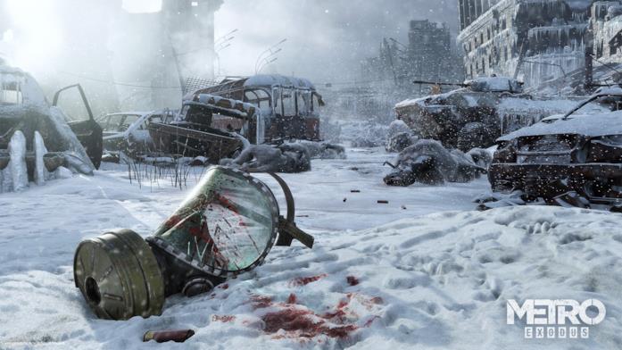 Un concept art di Metro Exodus
