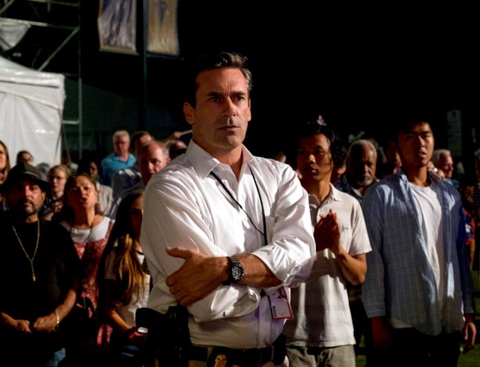 Jon Hamm in una scena del film Richard Jewell