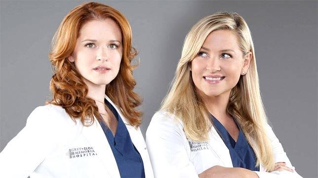 Grey's Anatomy - Sarah Drew e Jessica Capshaw Sarah Drew e Jessica Capshaw in Grey's Anatomy
