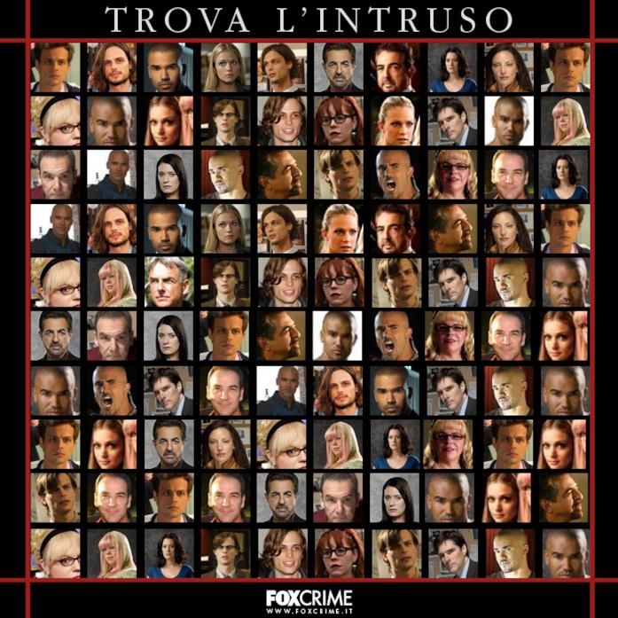 Trova l’intruso - 1