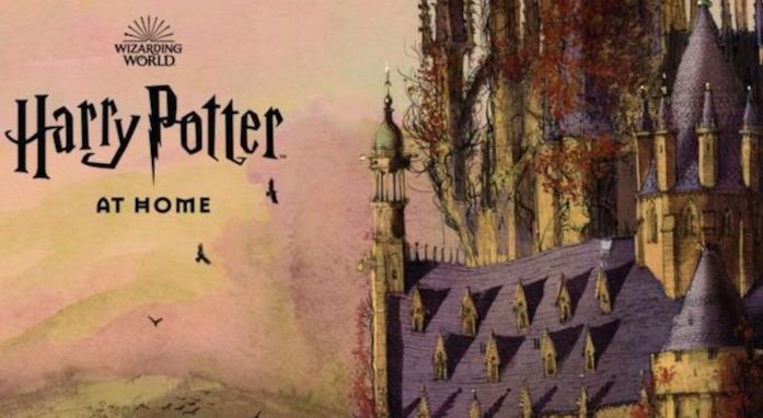 Harry Potter At Home: tutto sul portale gratuito lanciato da J.K. Rowling Harry Potter At Home: schermata iniziale