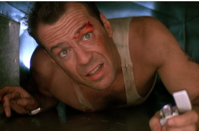 Die Hard e il protagonista Bruce Willis