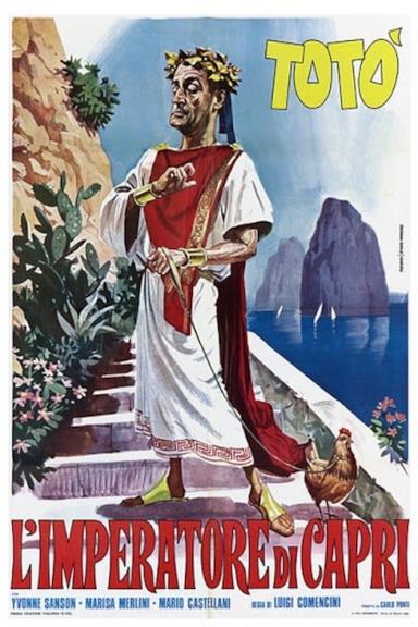 Poster L'imperatore di Capri