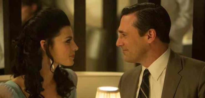 Megan Calvet, seconda moglie di Don Draper Jessica Paré in Mad Men