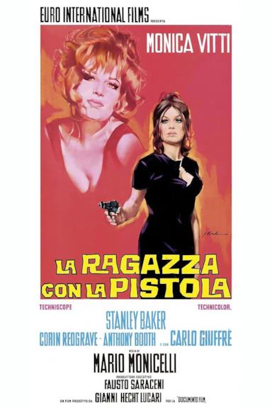 Poster La ragazza con la pistola