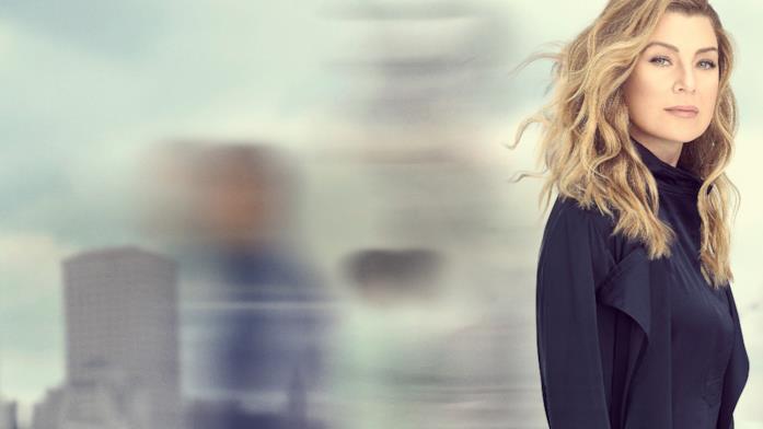 Il poster di Grey's Anatomy 16 con Meredith