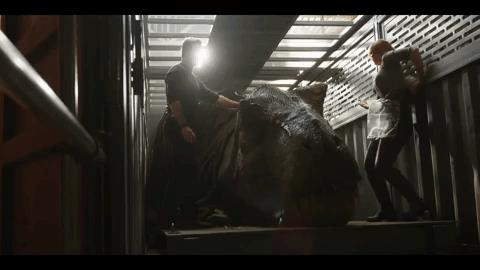 Rexy in Jurassic World 2 Rexy in alcune scene di Jurassic World 2