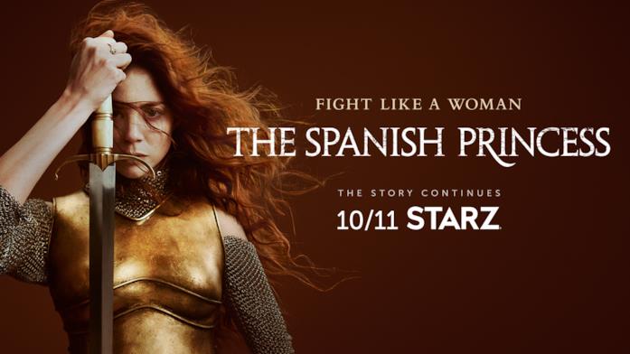 The Spanish Princess Un banner promozionale della seconda stagione