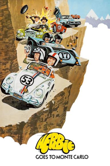 Poster Herbie al rally di Montecarlo