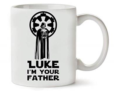 Wicked Design Star Wars Luke I'm Your Father tè e caffè Tazza