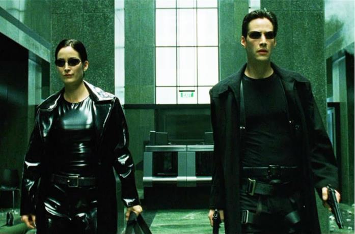 Matrix 4: i personaggi confermati Un'immagine di Neo e Trinity