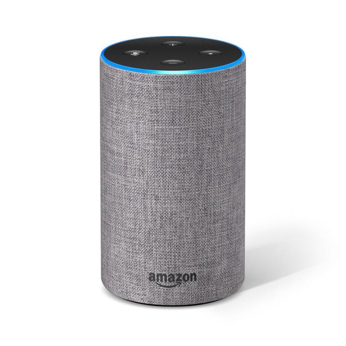 Amazon Echo (2ª generazione) in offerta per l'Amazon Prime Day Amazon Echo (2ª generazione) - Altoparlante intelligente con integrazione Alexa - Tessuto grigio mélange