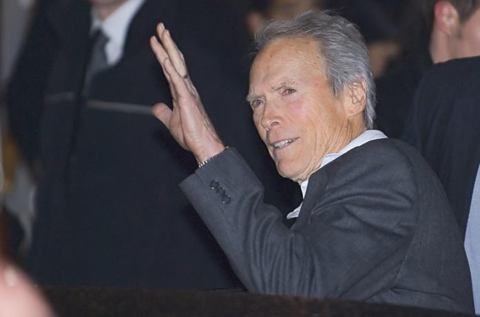 Clint Eastwood a un evento pubblico