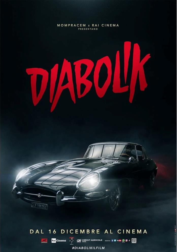 La Jaguar E-Type di Diabolik Il poster promozionale del live-action di Diabolik