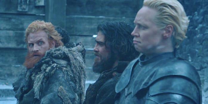 Sì, il finale alternativo di Game of Thrones esiste Kristofer Hivju e Gwendoline Christie