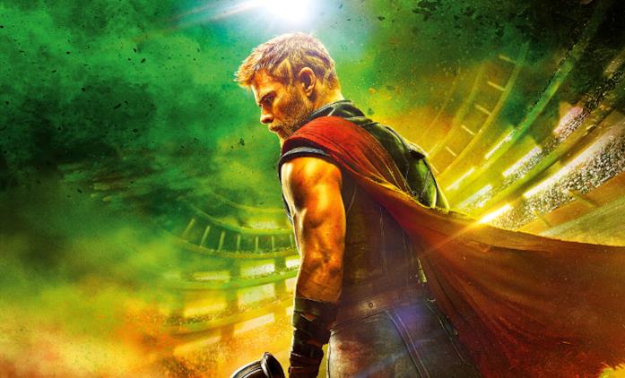 Chris Hemsworth, Tom Hiddleston e Mark Ruffalo al panel dei Marvel Studios al Comic-Con 2017