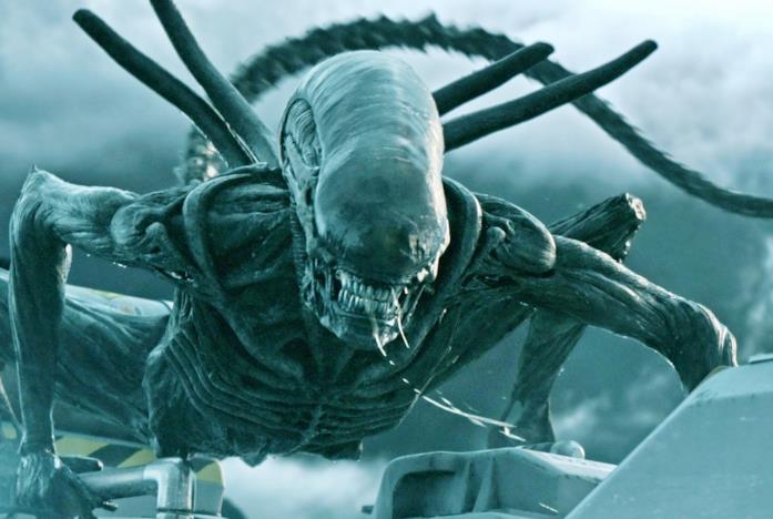 L'alieno in una immagine di Alien Covenant