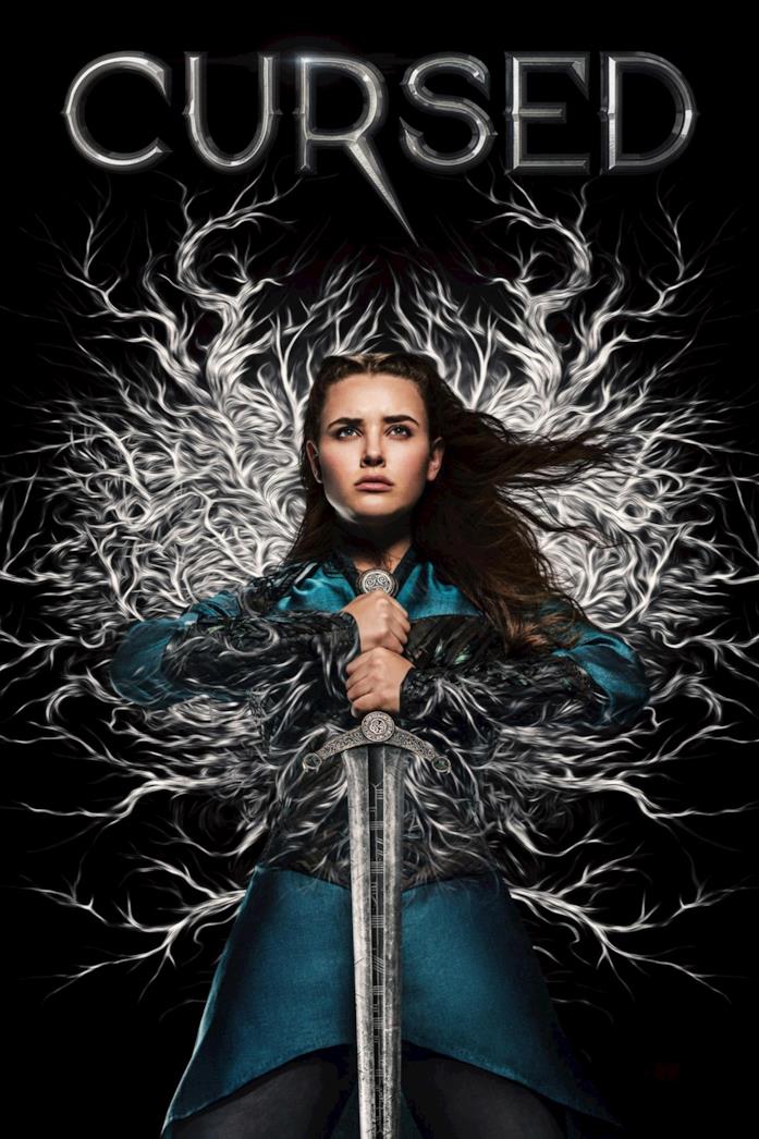 Il poster di Cursed Katherine Langford nel poster di Cursed