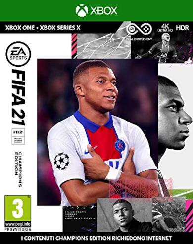 FIFA 21 Xbox One Champions, include upgrade per Xbox Series X