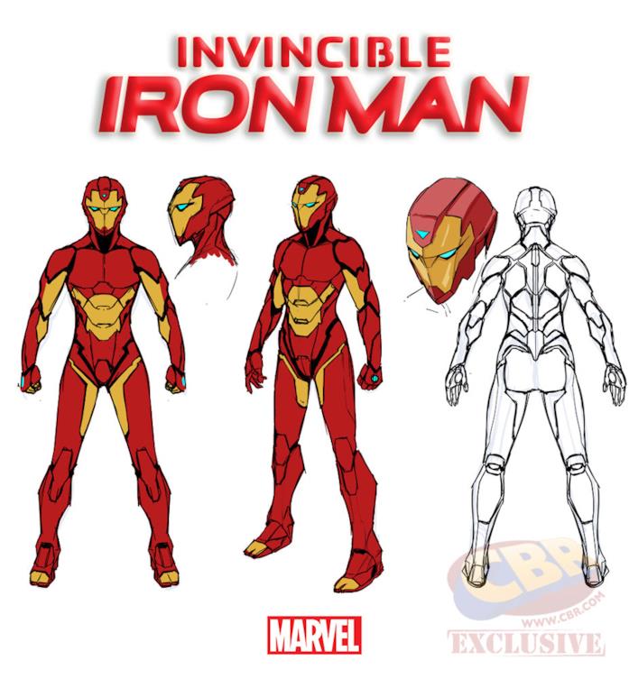 Invincible Iron Man (Riri Williams) Invincible Iron Man: l'armatura di Riri Williams