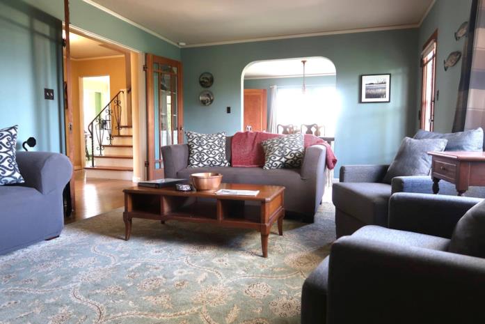 La casa di Bella, in realtà, non si trova nello Stato di Washington Il salottino della villa è molto elegante