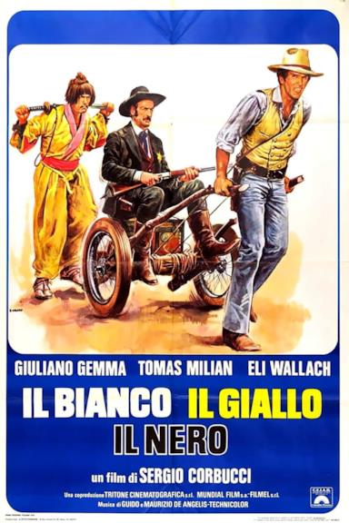 Poster Il bianco, il giallo, il nero
