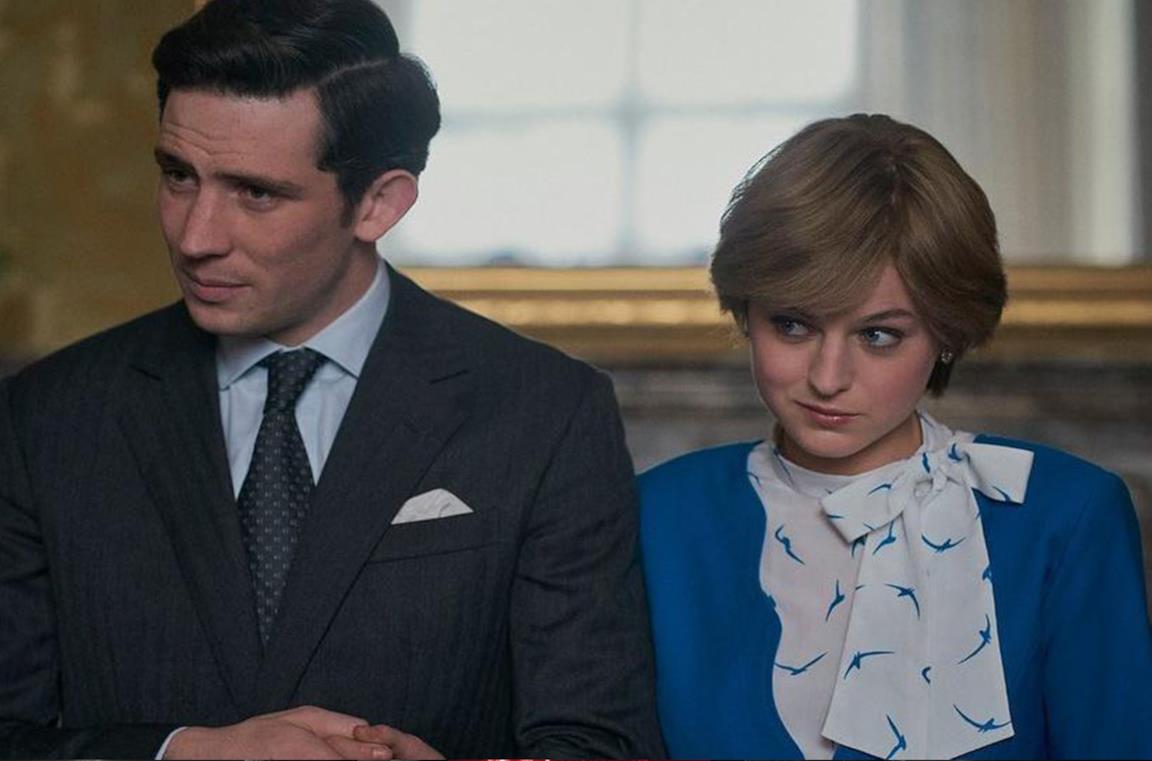 Una scena di The Crown