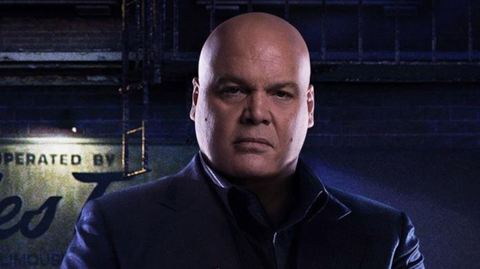 Vincent D'Onofrio è il Kingpin in Marvel's Daredevil Primo piano di Wilson Fisk (Vincent D'Onofrio) in una immagine promozionale di Marvel's Daredevil