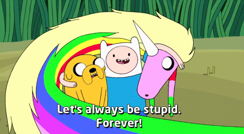 I protagonisti di Adventure Time in GIF