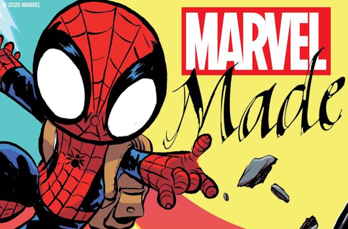 Il logo promozionale di Marvel Made