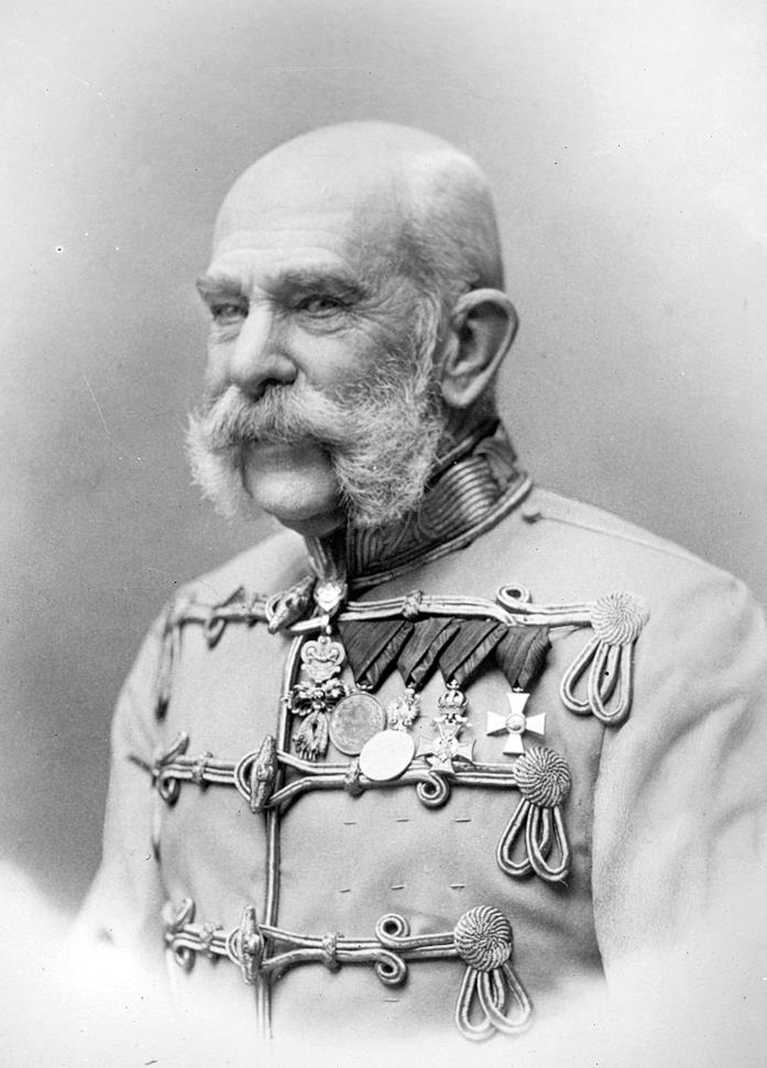Francesco Giuseppe L'imperatore Francesco Giuseppe in una foto del 1903