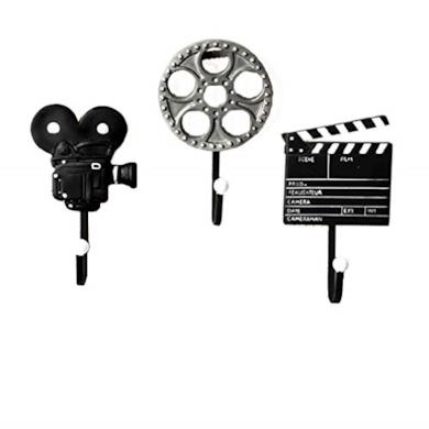 Set di 3 Ganci da Parete