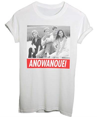 T-Shirt Dawson's Creek, Scritta Anowanouei