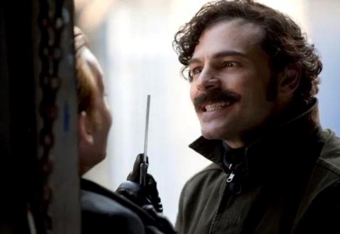 Rasoio Mortdecai Il rasoio in una scena di Mortdecai